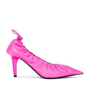 Worn Once Balenciaga Scrunch Knife Pumps Pink 38